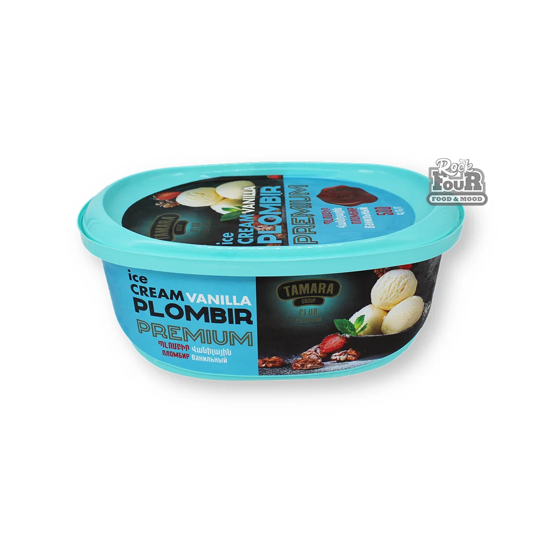 Ice cream "Tamara Plombir GOST" vanilla 500g